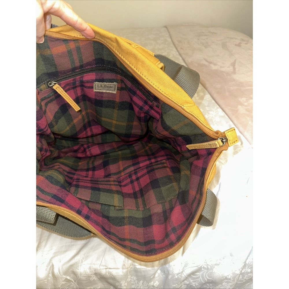 Vintage Like LLbean Field Canvas Convertible Tote To Boat Backpack - Picture 7 of 9